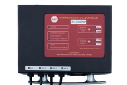 [BC200WP-Locamec Embu das Artes] CARREGADOR BC200WP 110/220Vac 12V 10A C/ PARAL A&C